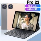 Pro 23 4G LTE-tablet-pc  10 1 inch  3 GB + 32 GB  Android 8.1 MT6755 Octa-core  Ondersteuning Dual SIM / WiFi / Bluetooth / GPS (Grijs)