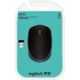 Logitech M171 1000DPI USB Wireless Mouse with 2.4G Receiver (Black)