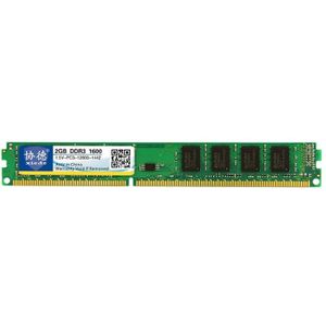 XIEDE X033 DDR3 1600MHz 2GB 1.5 V algemene volledige compatibiliteit geheugen RAM module voor desktop PC