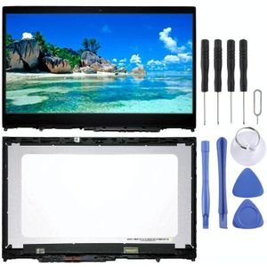 High-Tech Place OEM 3840 x 2160 UHD LCD-scherm voor Lenovo IdeaPad Flex 5-15 / Yoga 520 Complete digitizer montage met frame (zwart)