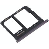 SIM-kaartlade + Micro SD-kaartlade voor Samsung Galaxy Tab A 8.4(2020) / SM-T307U (Zwart)