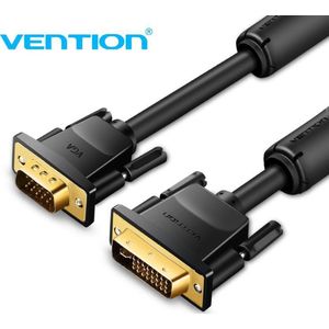 Vention DVI (24+5) to VGA Cable EACBJ 5m, 1080P 60Hz (zwart)