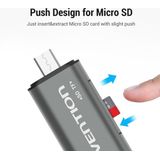 Vention USB Kaartlezer Micro-SD - SD - TF - USB C