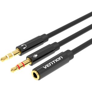 Vention BBTBY audio-verdeler Zwart