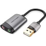 Vention Externe Geluidskaart via USB voor Microfoon en Audio OMTP-CTIA