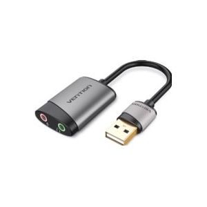 Vention Externe Geluidskaart via USB voor Microfoon en Audio OMTP-CTIA