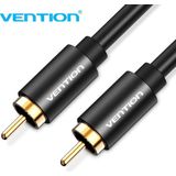 Vention VAB-R09-B100 audio kabel 1 m RCA Zwart