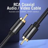 Vention VAB-R09-B200 audio kabel 2 m RCA Zwart