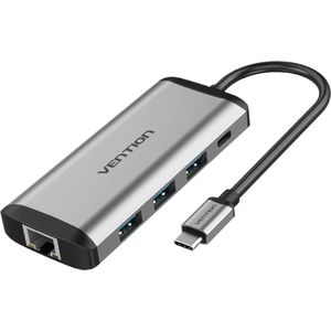 Vention USB C Hub Docking Station 9 in 1 - 4K Ultra HD