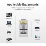 Vention - Modulaire RJ45 Cat.6 UTP Stekker - Transparant - Pak van 50