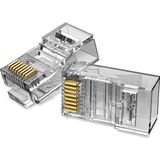 Vention - Modulaire RJ45 Cat.6 UTP Stekker - Transparant - Pak van 50