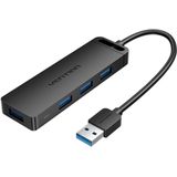 Vention CHLBD interface hub USB 3.2 Gen 1 (3.1 Gen 1) Type-A 5000 Mbit/s Zwart