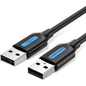 Vention COJBH USB-kabel USB 2.0 2 m USB A Zwart