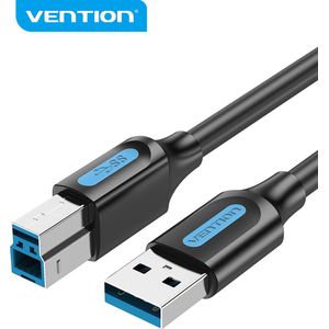 Vention USB 3.0 A Male naar USB B Male kabel - 1 Meter