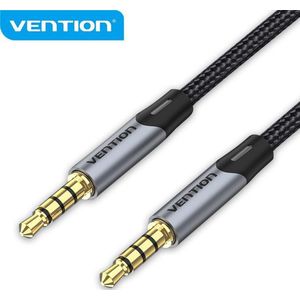 Vention BAQHH audio kabel 2 m 3.5mm TRRS Grijs