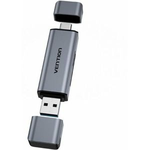 Vention - CLLH0 - Kaartlezer - Zwart - USB