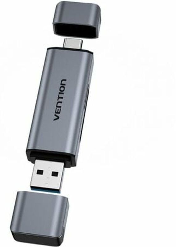 Vention - CLLH0 - Kaartlezer - Zwart - USB