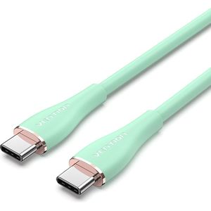 Ladekabel usb Typ c auf usb Typ c 100 w Schnellladekabel 480 Mbps Grün 1m