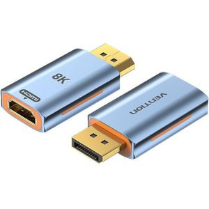 Vention 8K Blue HDMI Female to DisplayPort Male Adapter (HFMH0)
