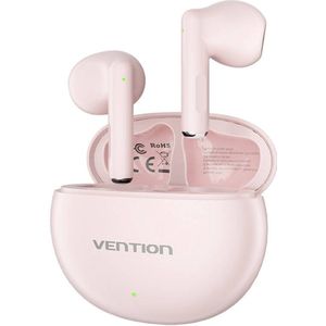 Vention - Elf E06 - Draadloze Oordopjes - Roze - Bluetooth 5.3 - ANC