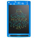 8 5 inch kleuren LCD Tablet kinderen LCD elektronische tekentafel (blauw)