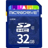 Mircodrive 32GB High Speed Class 10 SD geheugenkaart voor alle digitale apparaten met SD-kaart Slot