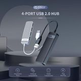 ORICO FL02 480 Mbps 4 poorten USB 2.0 Hub