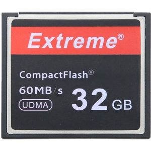 32Gb extreme 400x lezen & schrijven compact flash-kaart, maximaal 60 mb/s (100% echte capaciteit)