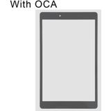 Voorscherm Buitenste glazen lens met OCA Optisch duidelijke lijm voor Samsung Galaxy Tab a 8.0  SM-T295 (LTE-versie)