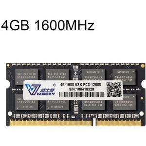 Vaseky 4 GB 1600 MHz PC3-12800 DDR3 PC RAM-geheugenmodule voor Laptop