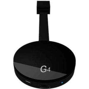 G4 Wireless WiFi Display Dongle Receiver Airplay Miracast DLNA TV Stick voor iPhone  Samsung en andere Android-smartphones  Dual Core Cortex A7 tot 1 5 GHz (Zwart)