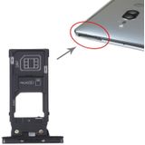 Voor Sony Xperia XZ2 Premium originele SIM-kaartlade + SIM / Micro SD-kaartlade