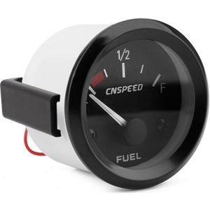 52mm 12V universele auto gemodificeerde brandstofpeil meter met olie vlotter