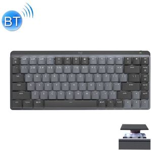 Logitech MX Mechanical Mini Wireless Bluetooth Dual Mode Keyboard met Logi Bolt USB-ontvanger (bruine as)