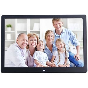 15-inch Digital Picture Frame met afstandsbediening ondersteuning SD / MMC / MS Card en USB  zwart