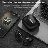 Originele Lenovo LivePods LP7 IPX5 Waterdichte Bluetooth-oortelefoon met magnetische oplaaddoos & LED-batterijdisplay  ondersteuning voor bellen & automatisch koppelen(Zwart)