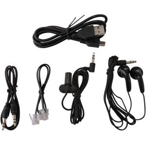 VM113 Draagbare Audio Voice Recorder  8GB  ondersteuning voor afspelen van muziek / LINE-IN & telefoon opnemen