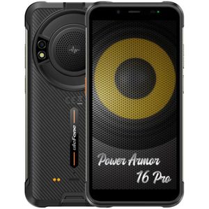 [HK Magazijn] Ulefone Power Armor 16 Pro robuuste telefoon  4GB+64GB  Dubbele camera's aan de achterkant  IP68/IP69K Waterdicht Stofdicht Schokbestendig  Gezichts-ID en vingerafdrukherkenning aan de zijkant  9600mAh batterij  5 93 inch Android 12 Me