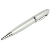 2 in 1 Pen stijl USB schicht schijf  zilver (2GB)