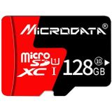 MICROGEGEVENS 128GB U1 rode en zwarte TF (Micro SD) geheugenkaart