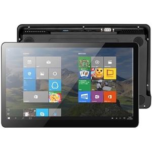 PiPo X15 All-in-One mini-pc en tablet, 11,6 inch, 8 GB + 512 GB, Windows 10 Home Intel Core i3-5005U 2,0 GHz, ondersteunt wifi, Bluetooth, TF-kaart en HDMI (zwart)