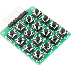 Let op type!! 4 x 4 16 belangrijke Matrix toetsenbord Module voor Arduino (groen)