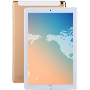 3G telefoon Tablet PC  10 1 inch  1 GB + 16 GB  Android 4.4 MTK6582 Quad Core 1.3 GHz  Dual SIM ondersteuning GPS OTG  WiFi  Bluetooth(Gold)