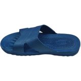 Antistatische antislip X-vormige pantoffels  Maat: 38 (Blauw)