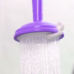 2 stk kraan plons waterbesparende douche bad verstelbare klep Filter waterbesparende apparaten  groot formaat: 6.5 x 15cm  geschikt voor 17mm Diameter ronde Faucets(Purple)