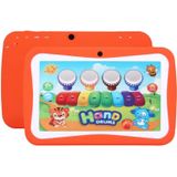 M755 kinderen onderwijs Tablet PC  7.0 inch  512 MB + 8 GB  Android 5.1 RK3126 Quad Core tot 1.3 GHz  360 graden rotatie Menu  WiFi(Orange)