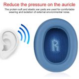 Voor JBL Everest Elite 750NC hoofdtelefoons imitatieleer + Foam zachte oortelefoon beschermende cover earmuffs  n paar (blauw)