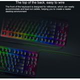 Razer Blackwidow V3 Tenkeyless RGB-verlichting bekabeld mechanisch toetsenbord  competitieve versie (groene schacht)