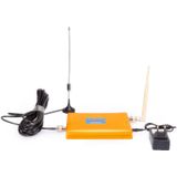 Mobiele LED 3G WCDMA 2100MHz signaal booster/signaal repeater met sucker antenne (goud)