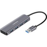 Lenovo U04 4 In 1 USB 3.0 Multi-port Converter Splitter Hub